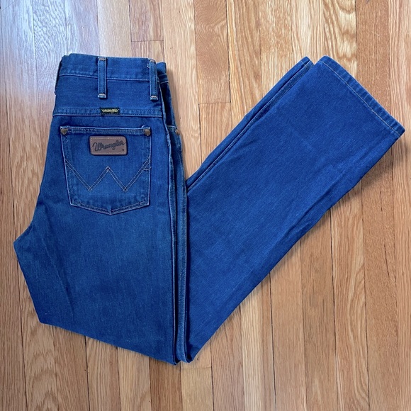 Wrangler Other - Vintage Wrangler Denim, Deadstock, Dark Wash Indigo, style 82612, 32 Long